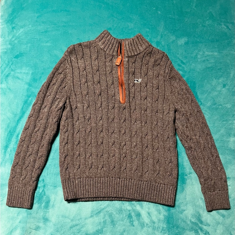 Boy’s Size 5 Vineyard Vines Half-Zip Sweater